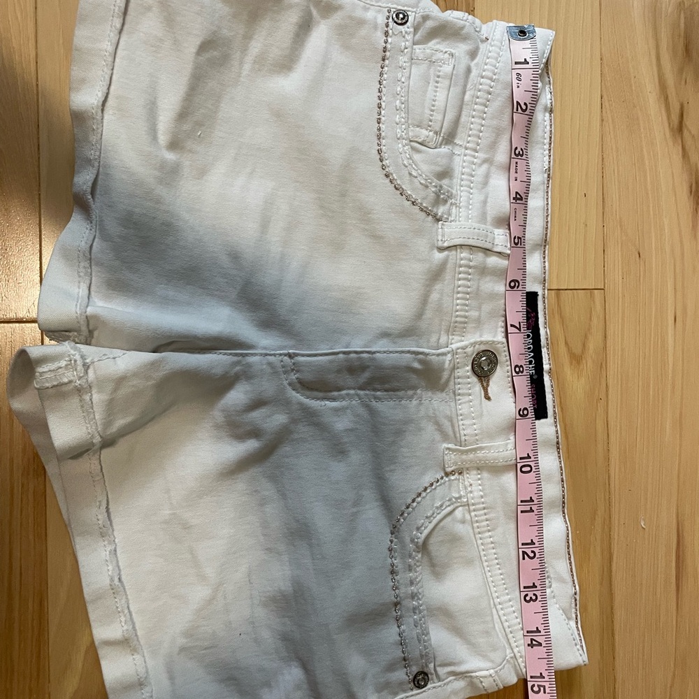 Jordache White Jean Shorts for Women